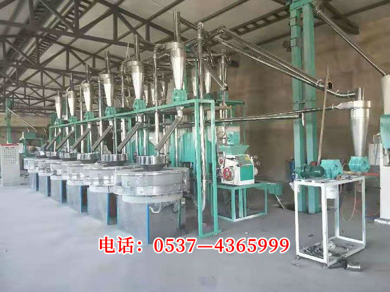 地平方篩石磨機組