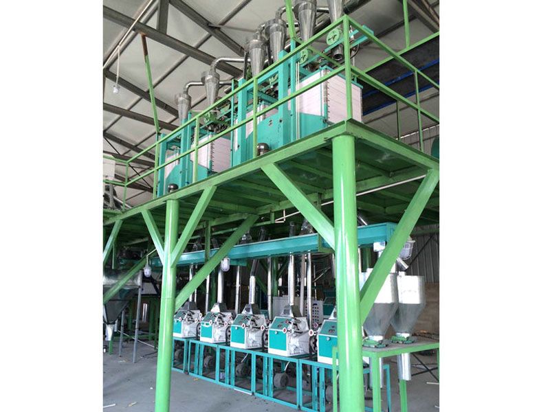 40噸高架小麥制粉設備